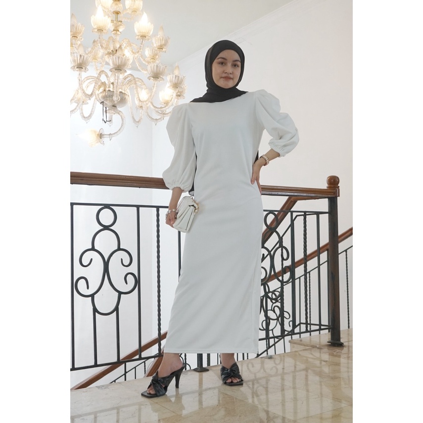 ilook | Bolly Maxi Dress | Dress Korean Style Scuba