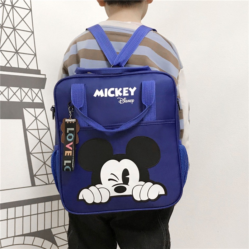 IMURA | Tas Backpack Sekolah Tas Laptop Ransel Miki Mickey Mouse