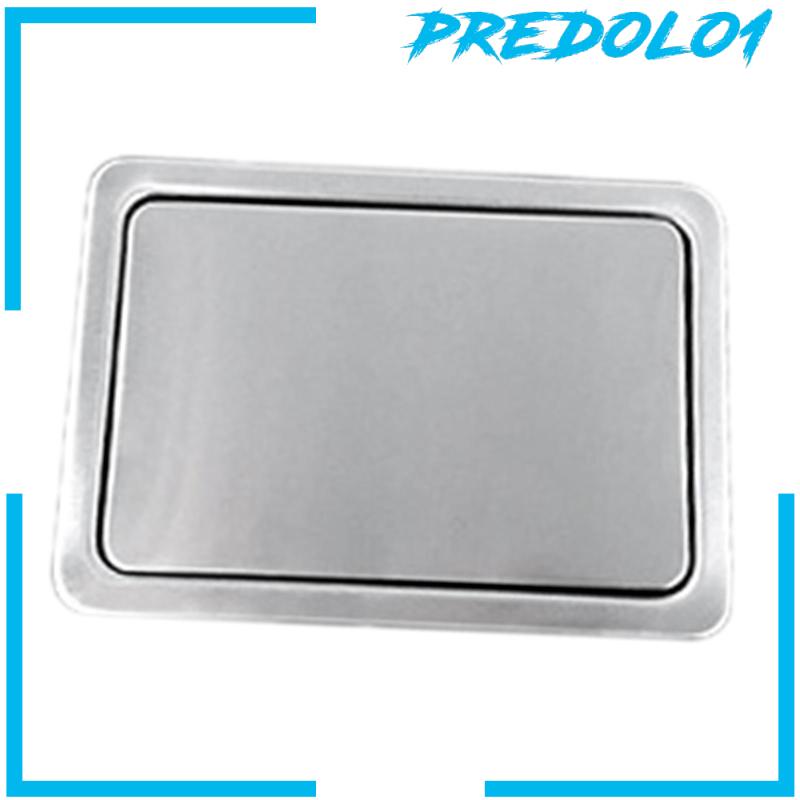 [Predolo1] Penutup Tempat Sampah Tutup Flap Lid Flip Built Stainless Steel Balance Untuk Outdoor