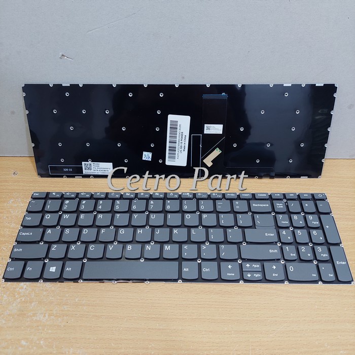 Keyboard LEN Ideapad 320-15IKB 320-15ABR 320-15 Series Tombol Power