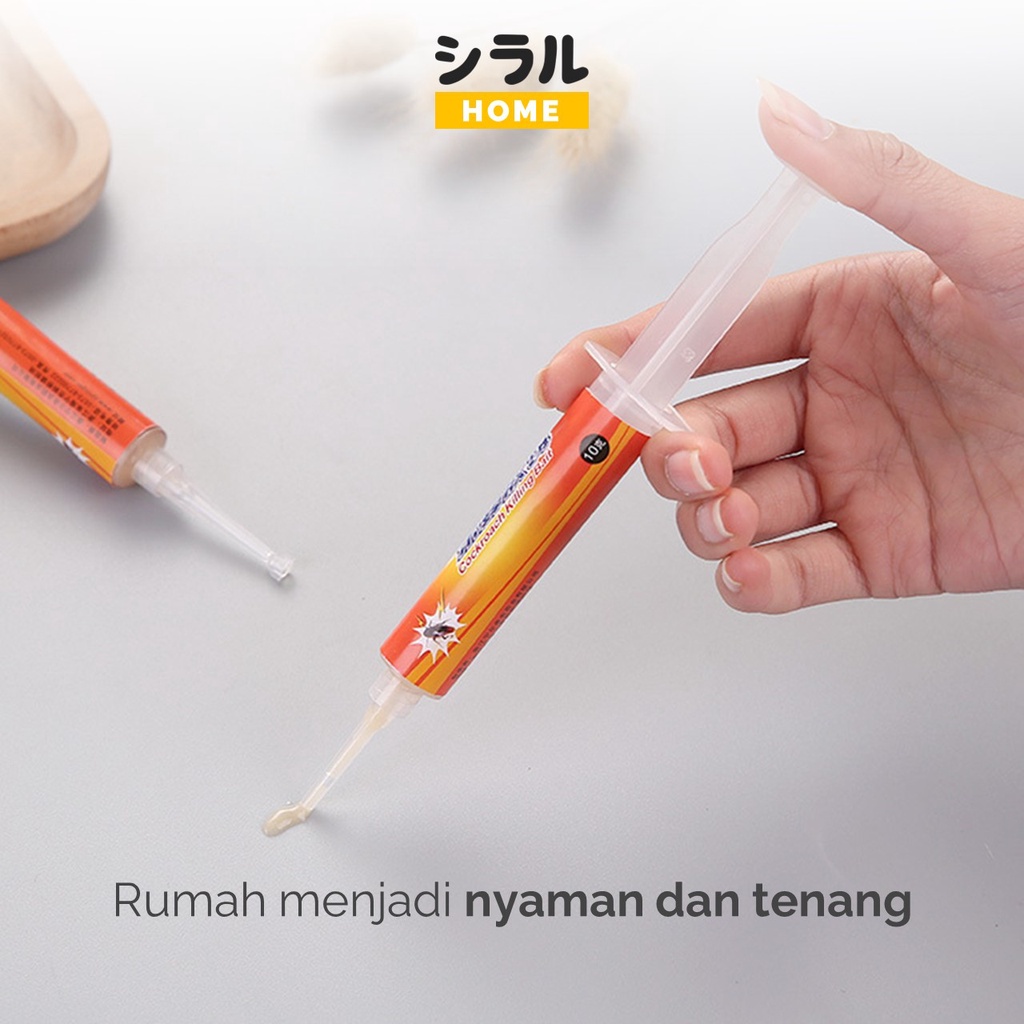 Obat Pembasmi Kecoa Suntik Gel Racun Kecoa Ampuh Membunuh Kecoa di Rumah