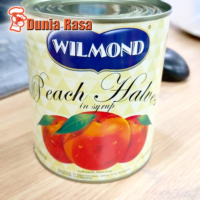 

Wilmond Peach Halves In Syrup Canned Buah Persik Kaleng 825g