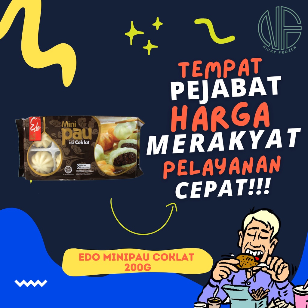 

EDO MINIPAU COKLAT 200 G