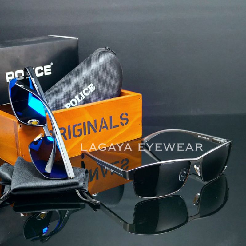 KACAMATA ANTI RADIASI PRIA TERLARIS POLICE P 24 POLARIZED ANTISILAU ANTIRADIASI   BERSEPEDA BERKENDA