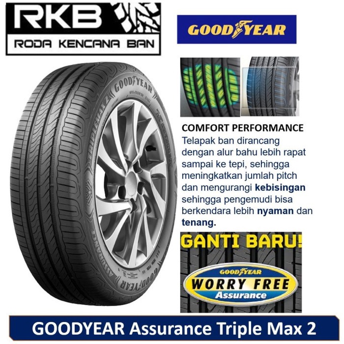 PROMO Goodyear ATM2 Ukuran 195/50 R16 Ban Mobil SUZUKI Swift GT Sienta