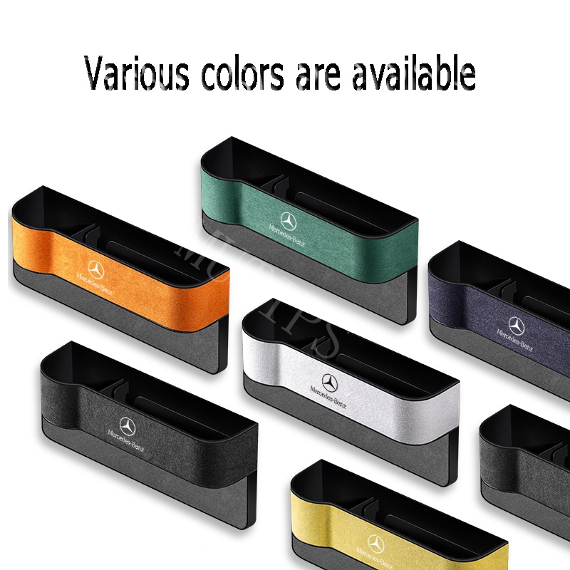 Mercedes Benz Kotak Organizer Penyimpanan Pengisi Celah Kursi Mobil Kompartemen Multifungsi Tas Dudukan Gelas Handphone Untuk W212 W204 W220 W206 W207 W211 W205 W124 W213 W218 W222