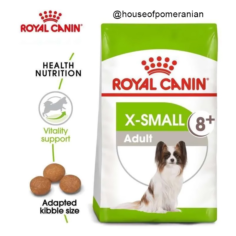 ROYAL CANIN X-small ADULT 1,5kg dogfood kibble anjing dewasa