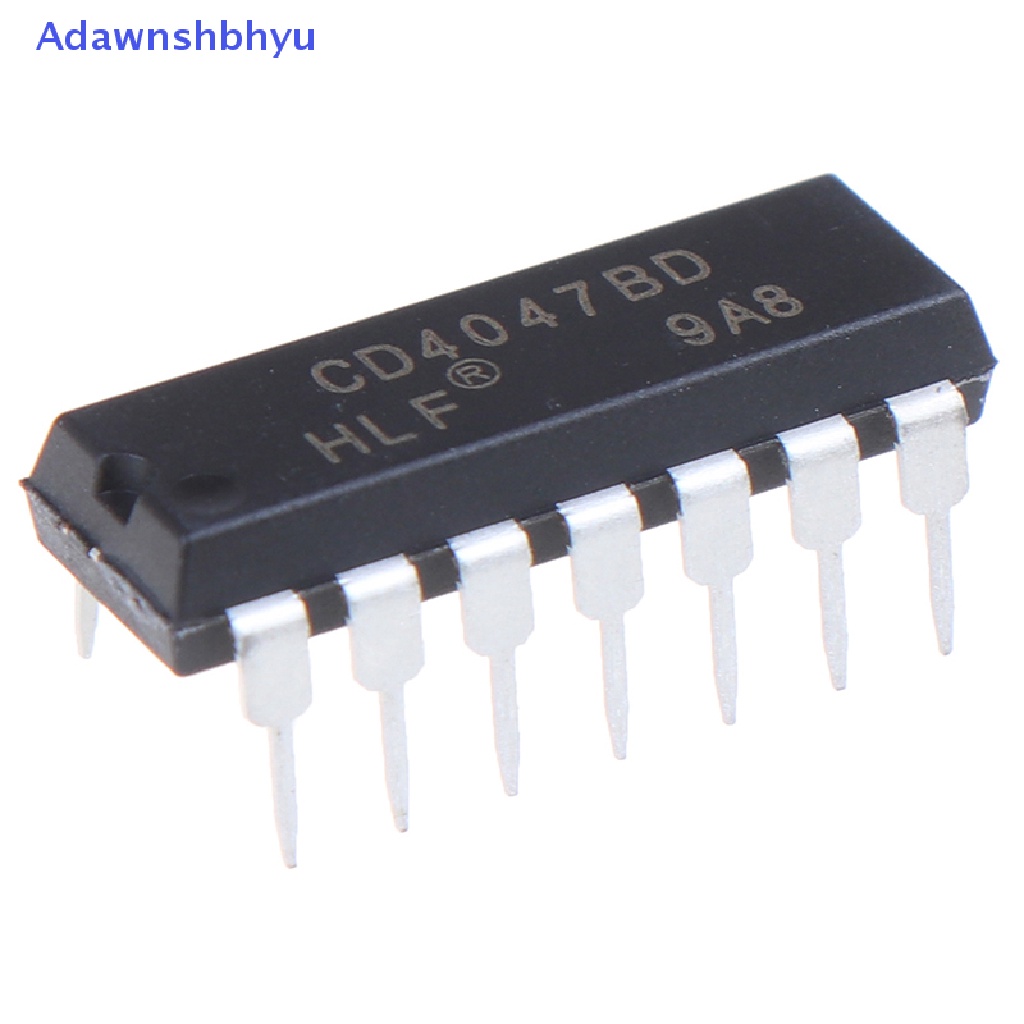 Adhyu 10PCS CD4047BE IC Baru Dan original in-line DIP-14 multi-frequency Oskilator ID