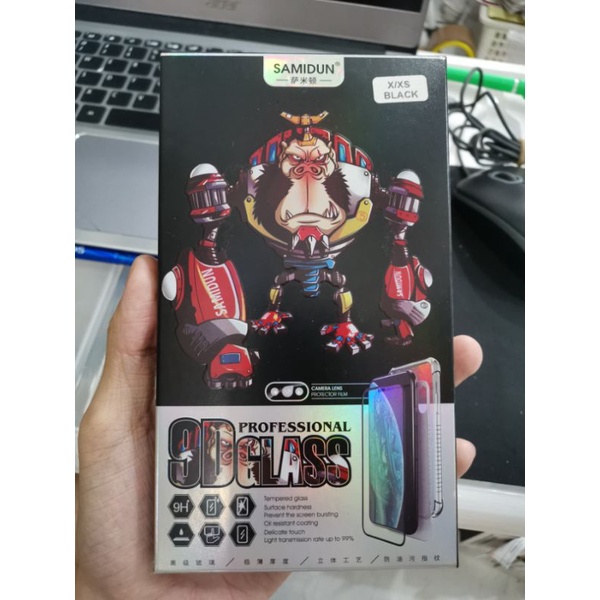 [ iPhone X / XS / XR / XS Max ] SAMIDUN PROTECTOR FULL PACKAGE (Tempered Glass + Anti-Shock Case + G