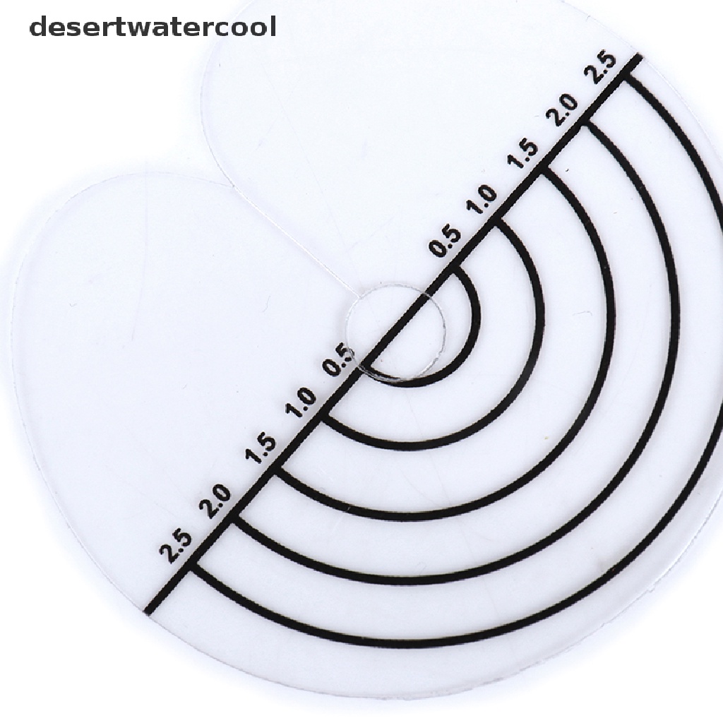 Deid 50pcs/lot Pelindung Panas Perisai Kera Tip Rambut Ekstensi Salon Dengan Skala Martijn