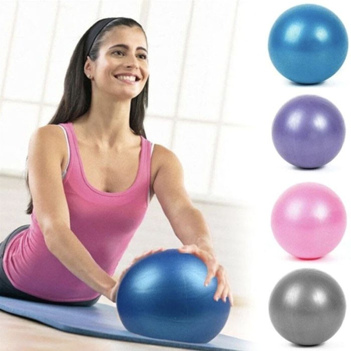 Bola Yoga Mini Gym Ball Pilates Ukuran 22 cm