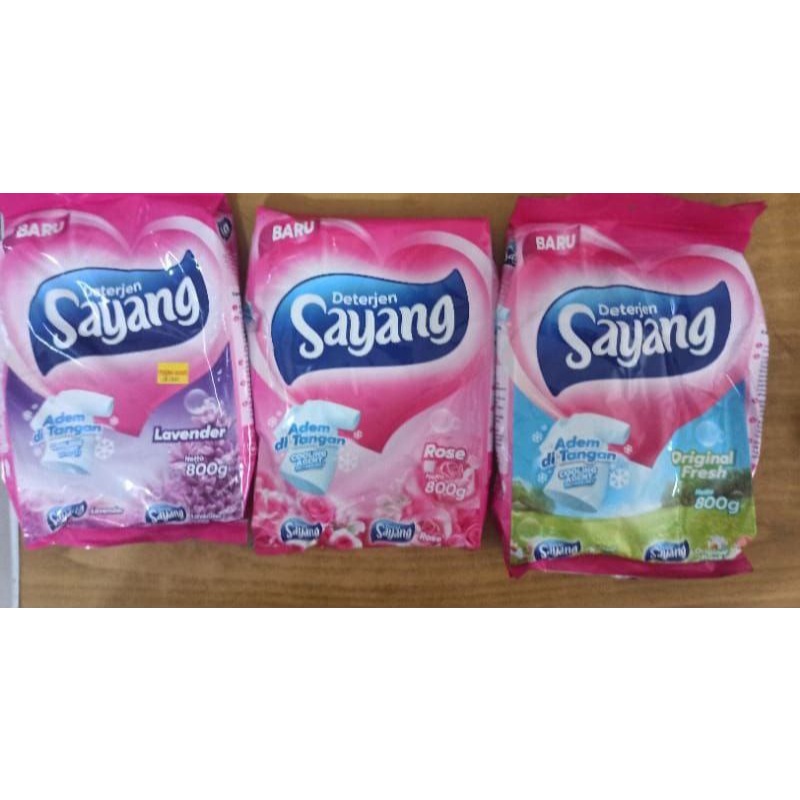 Deterjen Sayang Bubuk 800g