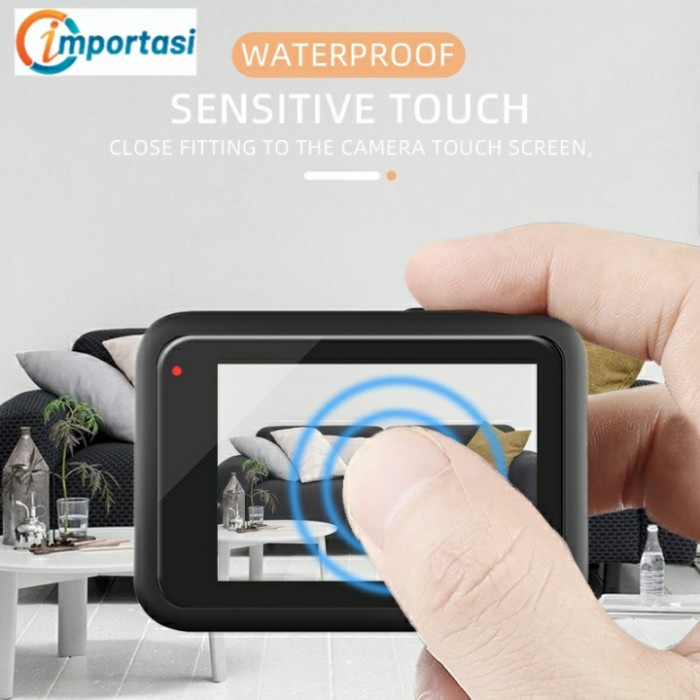 Tempered Glass Gopro Hero 10 LCD &amp; Lens Screen Protector Anti Gores