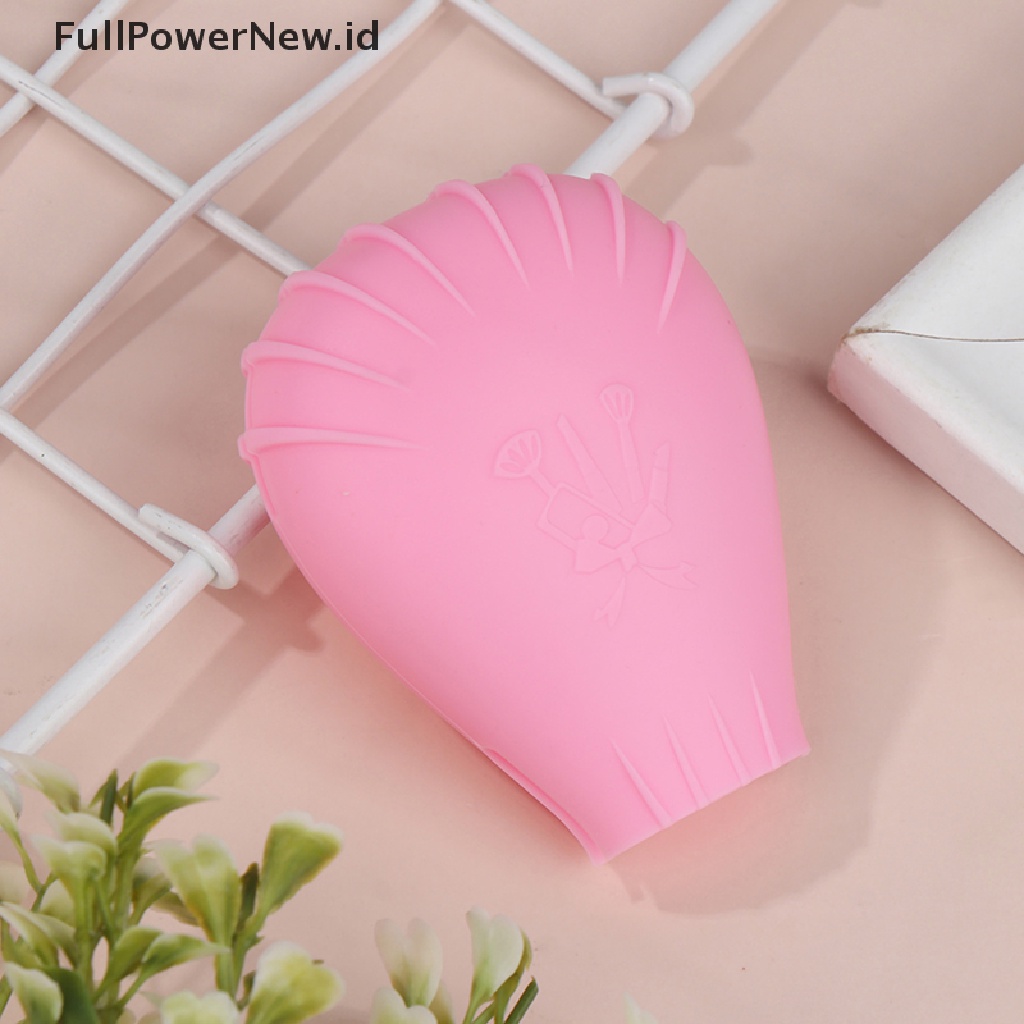 Power Kuas Makeup Silikon Pelindung Makeup Brush Travel Tempat Penyimpanan Alat Makeup ID