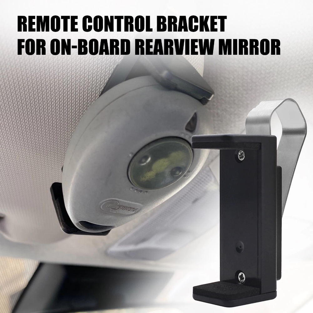 Bracket Remote Control Mobil Kunci Mobil Klip Holder Instalasi Cepat Car Sun Visor Clip Holder Mount Stand Aksesoris Mobil Untuk Remote Control Pintu Garasi