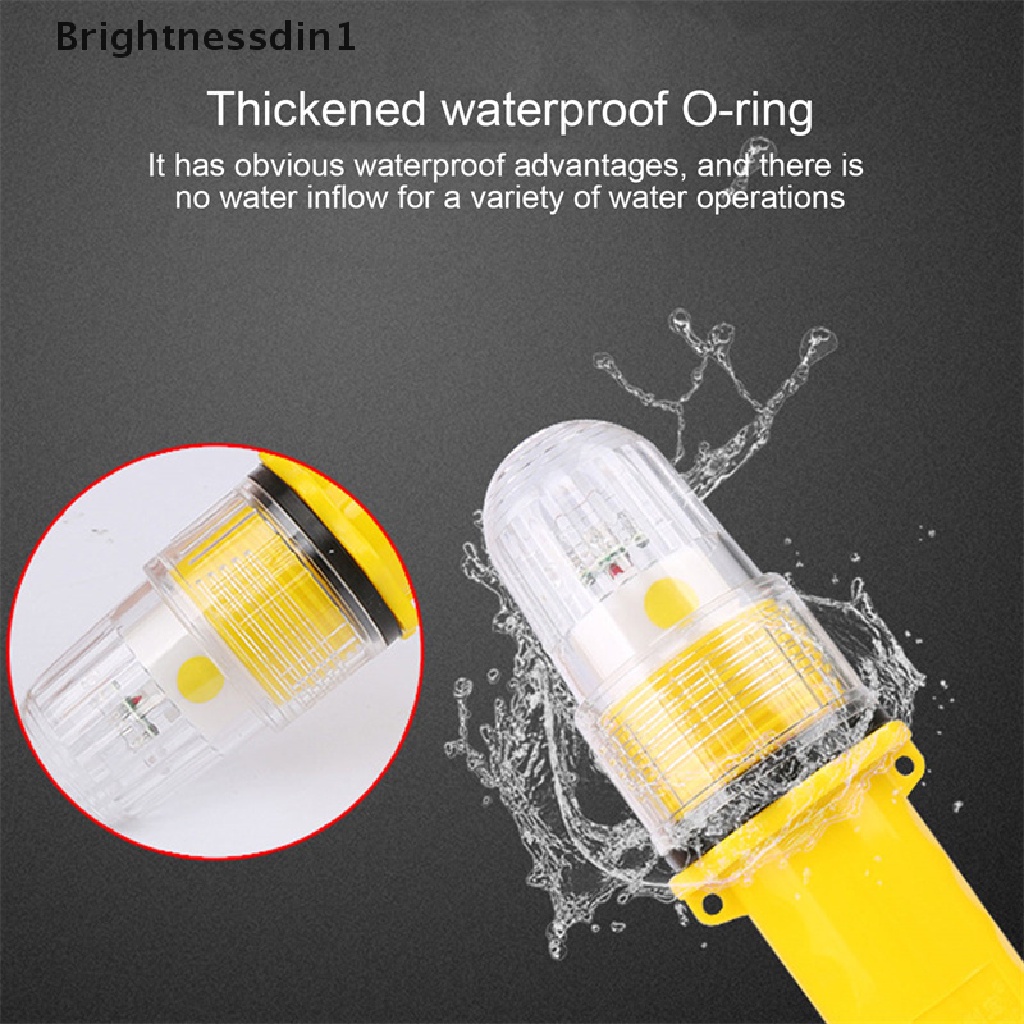 [Brightnessdin1] Berbagai Warna Lampu Sinyal Jaring Ikan Attract Fishing Net Lamp Float Light Butik