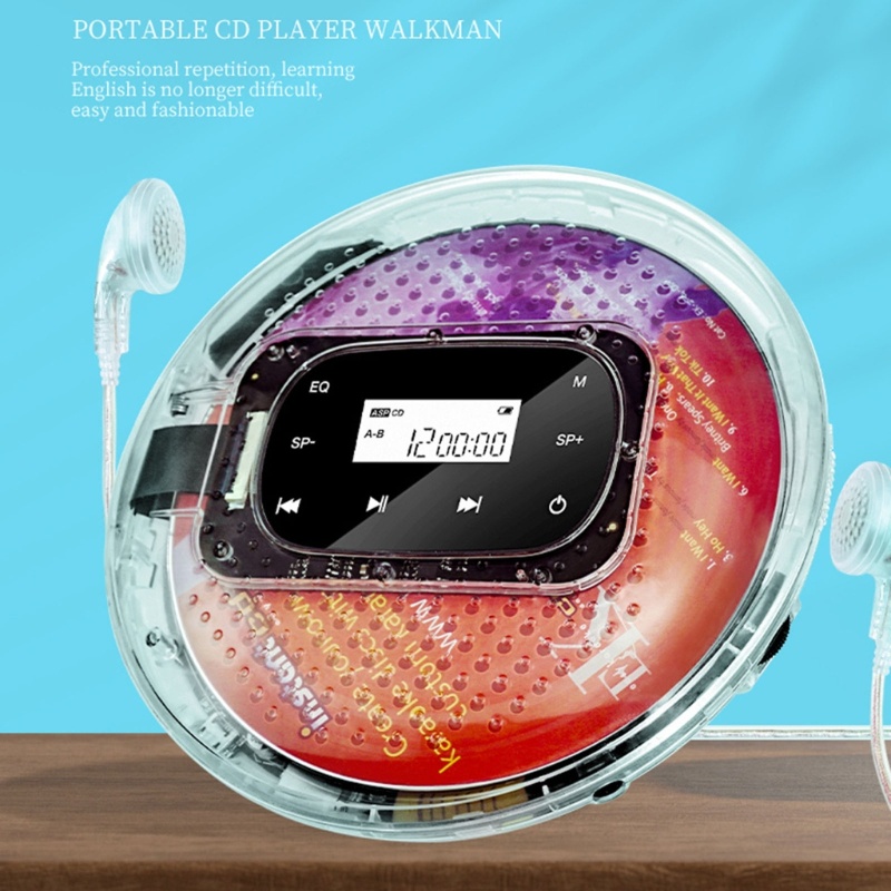 Zzz Portable Player Support TF Card Play Pemutar Musik Wireless Layar Sentuh