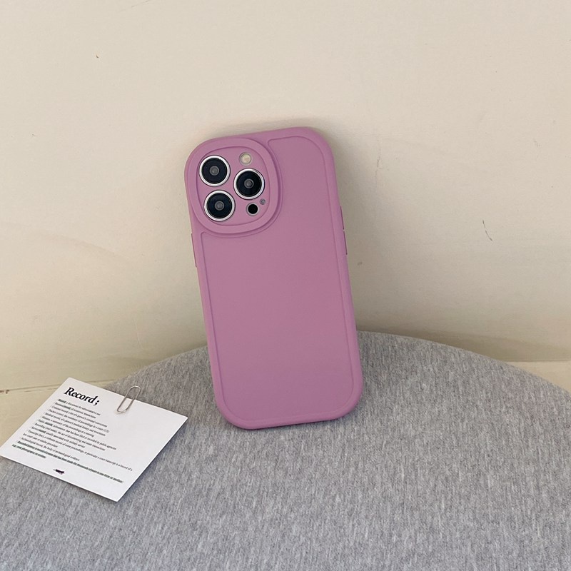 INS Raspberry Purple Soft Case HP Xiaomi 8 9 10 10S Lite 11 12 Redmi 9T 8 8A 9 9A 10A Note 7 8 10 Pro 5G Fine Hole Casing