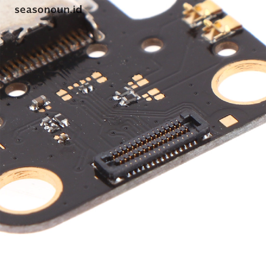 Seasonoun USB Charging Dock Port Socket Jack Plug Connector Charge Board Kompatibel Dengan Samsung Galaxy Tab A7 10.4 T500 T505 Papan Pengisian Antarmuka USB Charging.