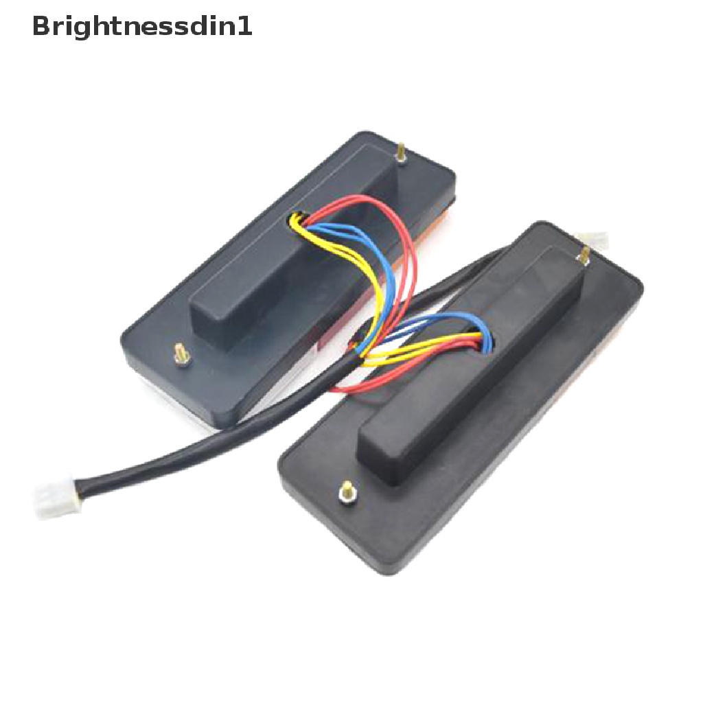 [Brightnessdin1] 3warna LED Waterproof Tail Light Rem Mundur Berhenti Sein Motor 12V Butik