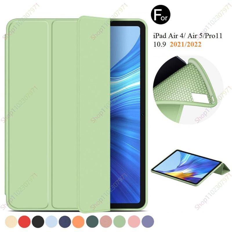 Tablet Case Untuk iPad Pro 11 12.9 2020 2021 2022 Smart Magnetic Cover For iPad Air10 9 8 7 5 4 6 2017 2018 10.9 10.2 inch Cangkang Pelindung