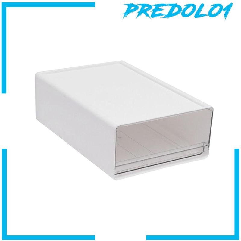 [Predolo1] Desktop Storage Box Organizer Laci Susun Fungsional Tahan Aus