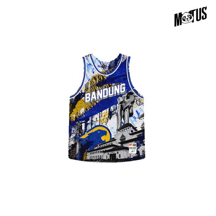 BANDUNG CITY JERSEY BASKETBALL BY MOTUS X IBL - JERSEY BASKET