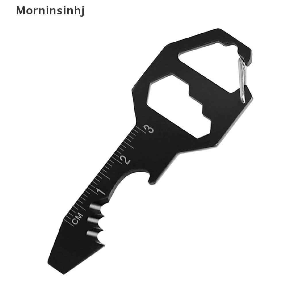 Mornin 6in1 Multi-Tool Pocket Key Chain Tool Kit Obeng Pembuka Botol id