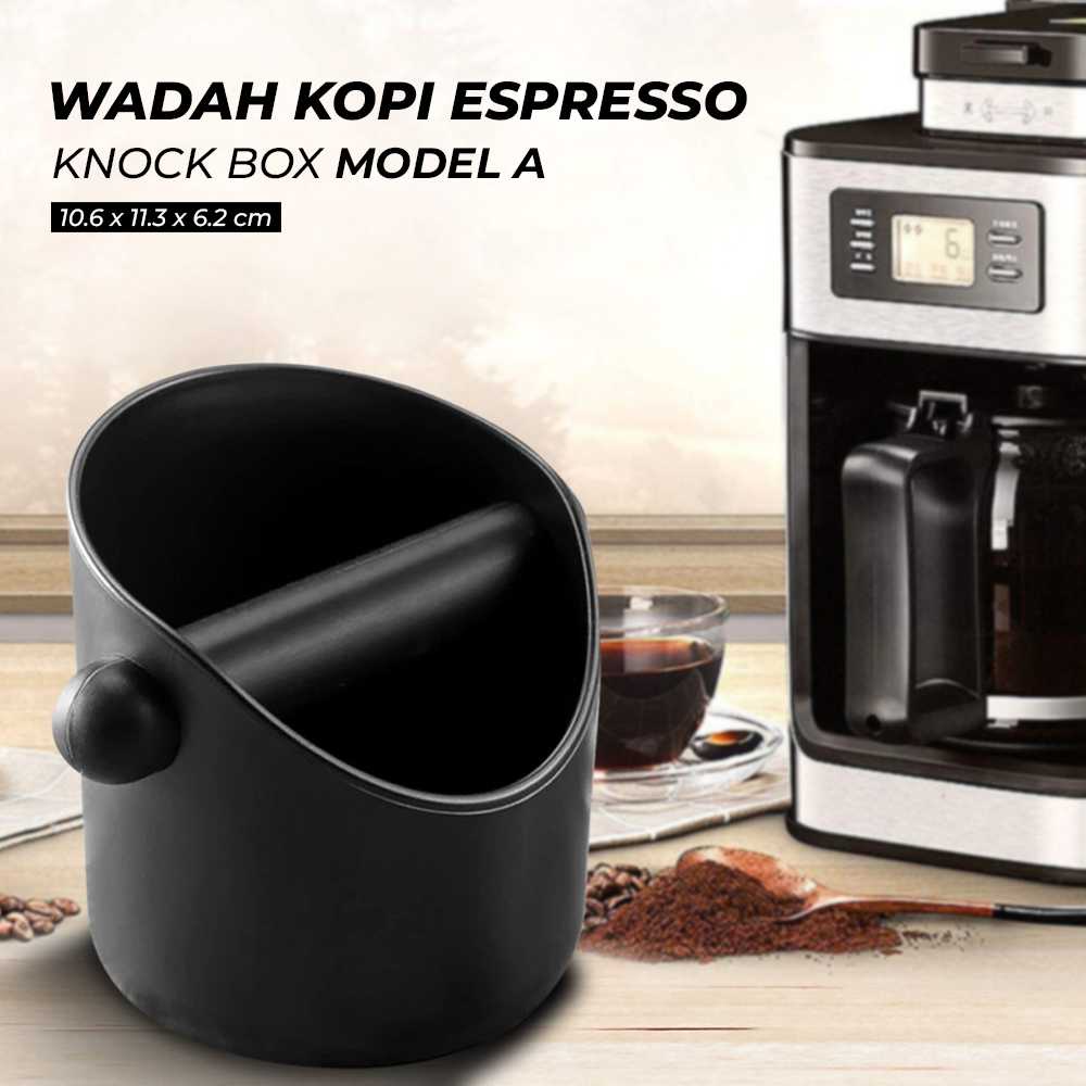 (BISA COD) FTIHSHP KNOCKBOX Box Wadah Kopi Espresso Knock Box Model A - EA02682