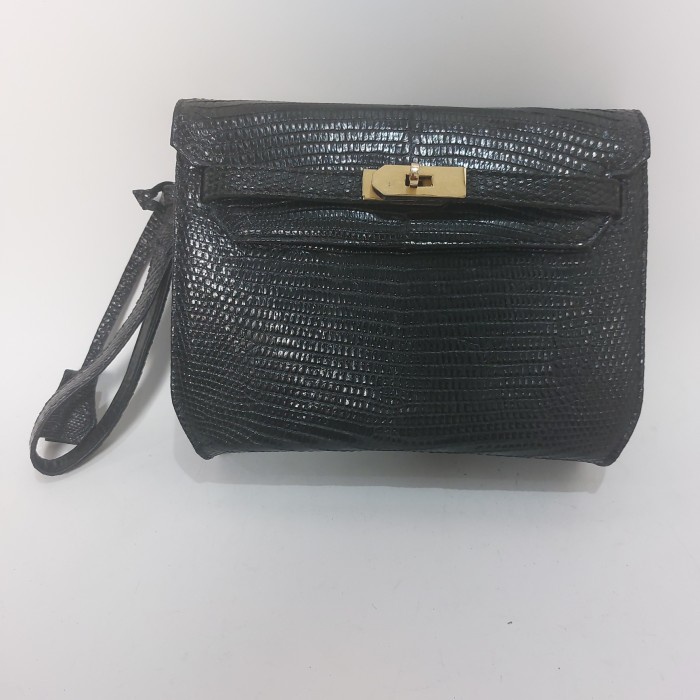 Clutch Alexander kulit BW - Hitam