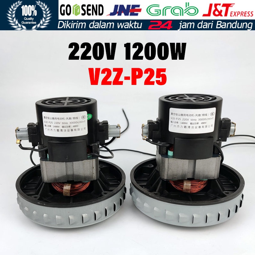 1200W Motor Vacuum Wet And Dry JN-202 For Spare Part Vacuum Cleaner / Motor Motor Untuk Pengisap Deb