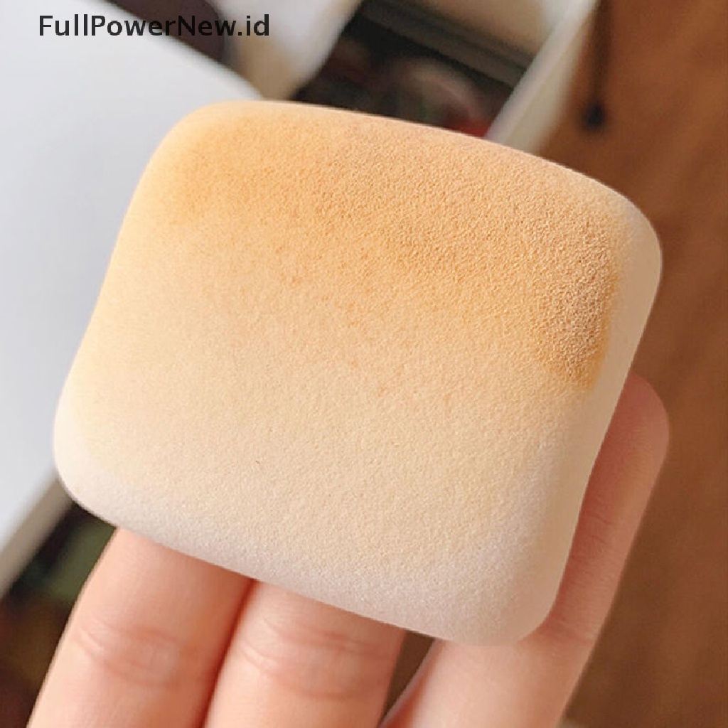 Power Puff Air-Cushion Spons Makeup Puff Halus Alat Kecantikan Basah Kering Dual Use ID