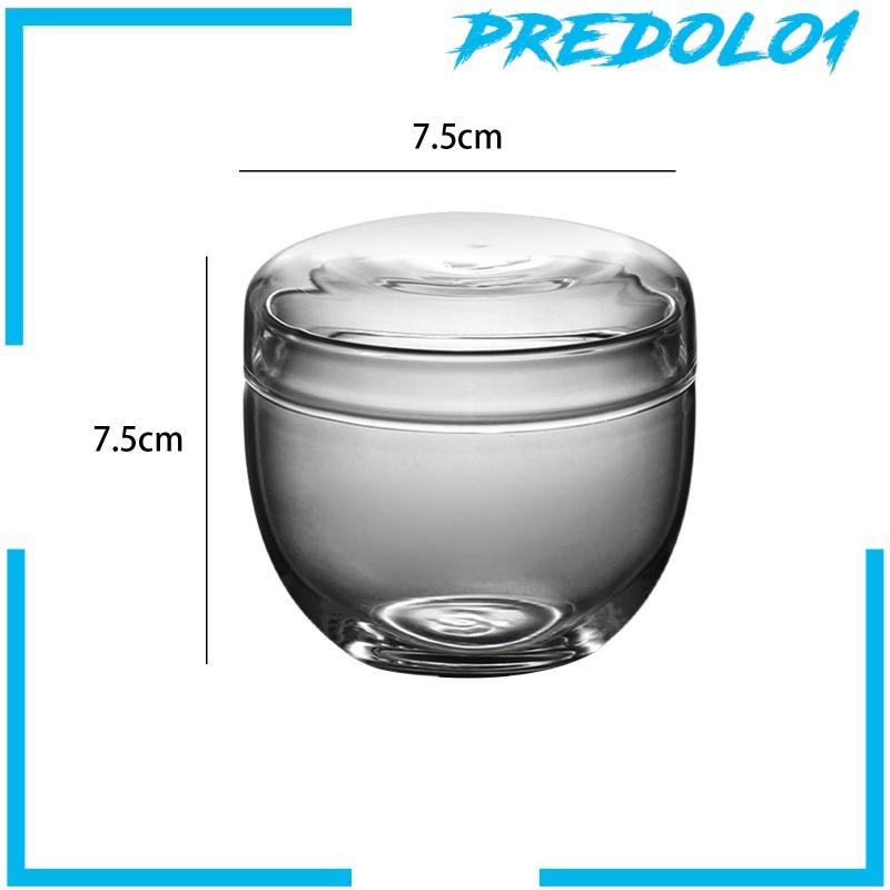 [Predolo1] Tea Canister Glass Dispenser Teh Dengan Tutup Untuk Meja Kantor Refridgerator