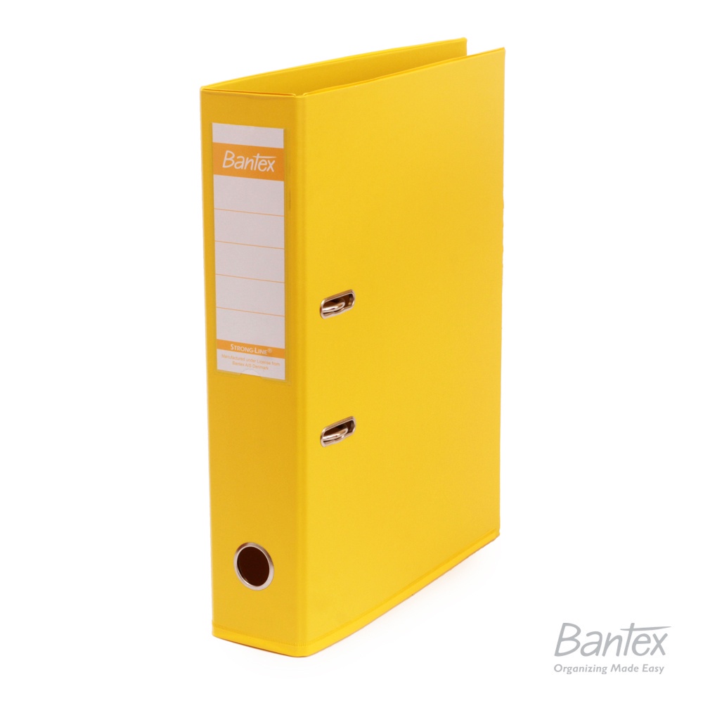 

Bantex Ordner 1465 Folio 7cm PVC Lever Arch File Lemon