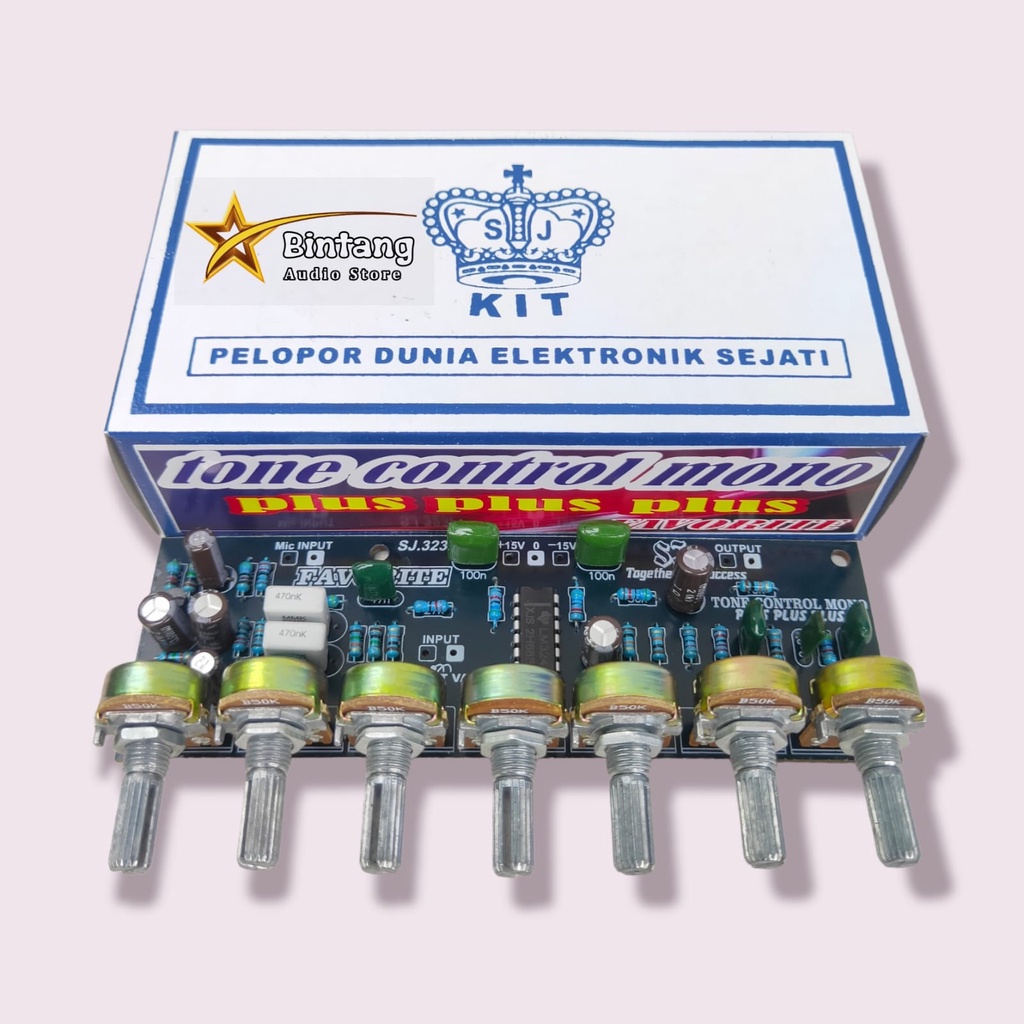 TC Tone Control Mono Subwoofer + Freq Subwoofer + Midle + Mic