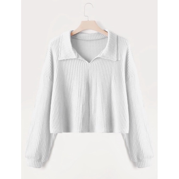 BLOUSE CROP - BLOUSE KOREA -  MURRAYA BLOUSE