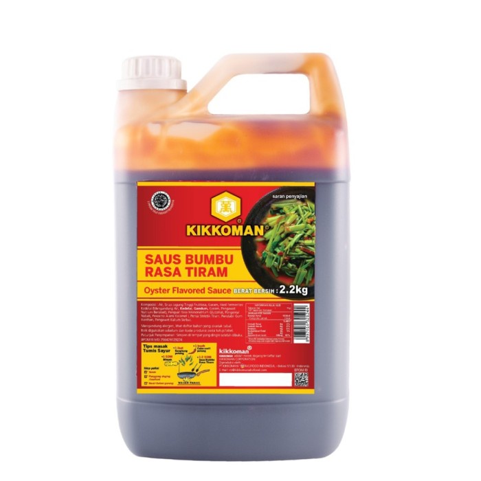 

Saus Tiram Kikkoman Jirigen 2,2 Kg. Oyster Sauce