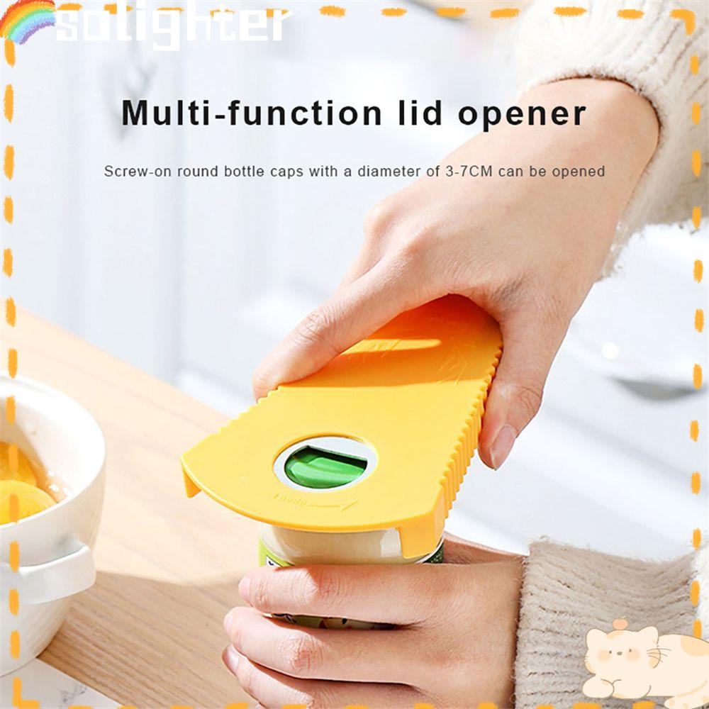 Solighter Can Opener Everyday Use Quick Opening Multi Fungsi Pembuka Botol