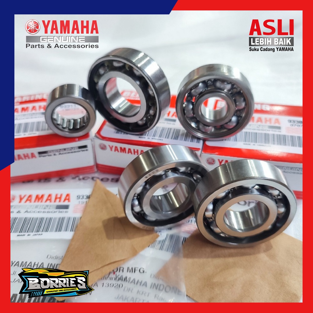 LAKER BEARING RASIO SET MIO SPORTY SMILE NOUVO Z LELE ORIGINAL