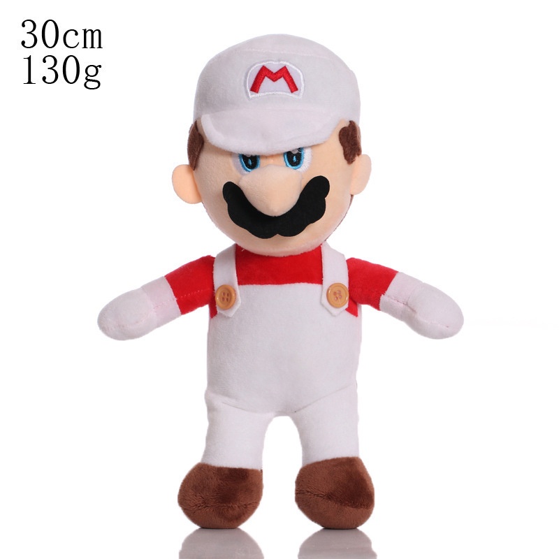 30 cm Anime Jepang Super Mario Bros Plush Dolls Game Boneka Lembut Mainan Hadiah Ulang Tahun Anak