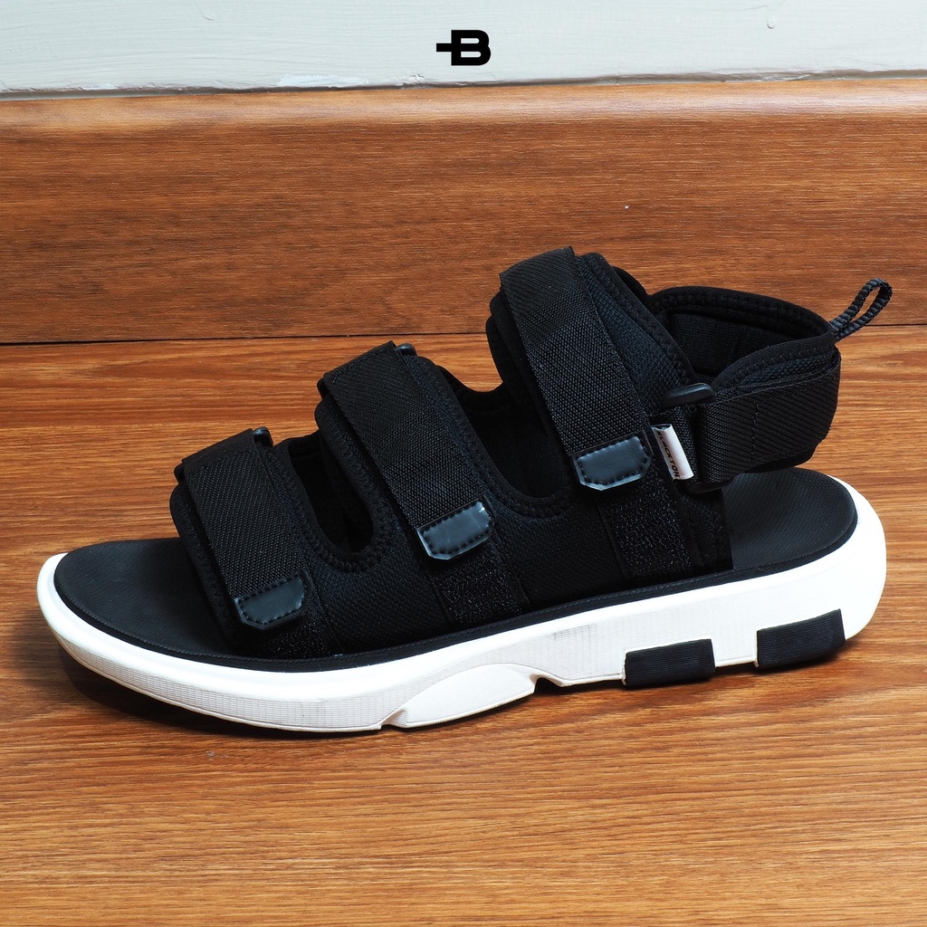 Sandal Gunung Pria - ALPHA BLACK WHITE