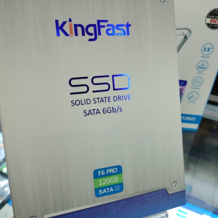 SSD Kingfast 120GB Sata III 2.5-New Garansi 3 Tahun