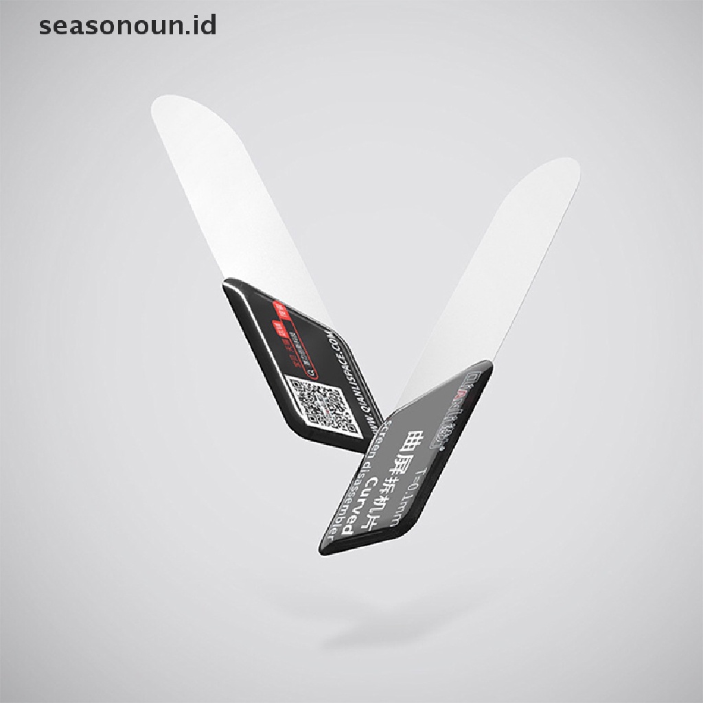 Seasonoun Curved Screen Bongkar Pasang Piece Tool Ultra Tipis Pry Spudger Bongkar Pasang Kartu Opening Pry Tools Flexible Stainless Steel Pry Spudger Tools.