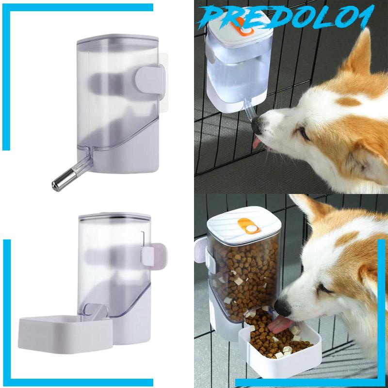 [Predolo1] Feeding Station Gantung Kandang Hewan Peliharaan Tempat Makan Otomatis Untuk Kucing Hewan Kecil