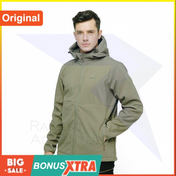 Jaket EIIIGER1989 FEARLESS XT Jacket Green Hijau 91000 5244 ORIGINAL Keren