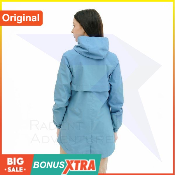 Jaket Cewek EIIIGER1989 X-CITY ROAMER PARKA 20 Jacket Blue Biru 91000 5919