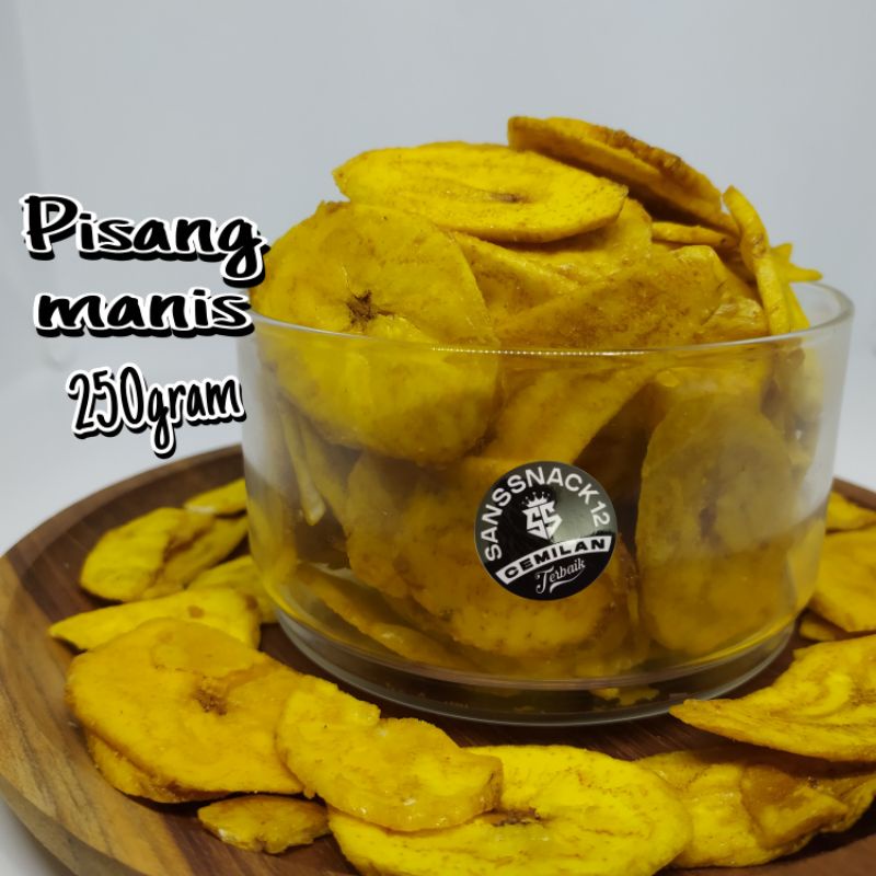 

Keripik Pisang Manis koin terbaik makanan ringan jajanan cemilan keripik pisang enak