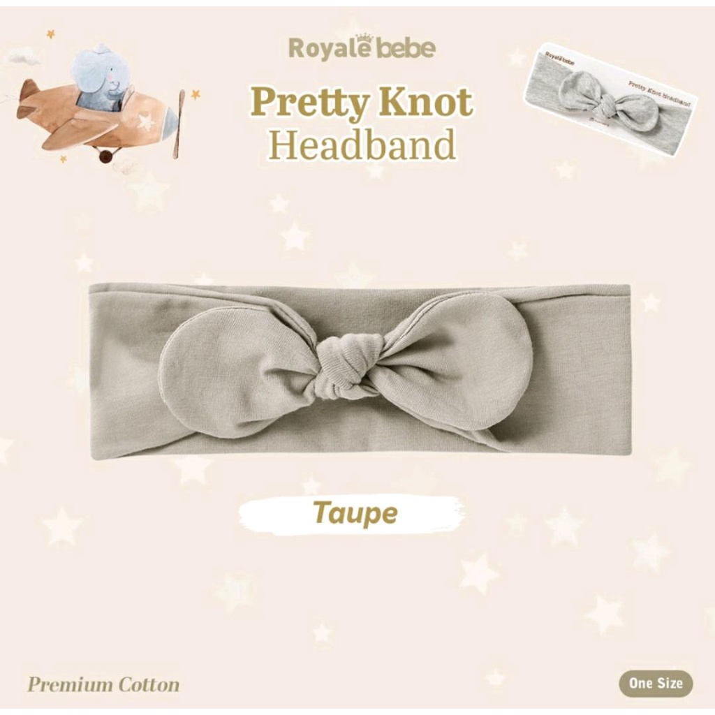 ROYALE BEBE PRETTY KNOT HEADBAND / HEADBAND BAYI