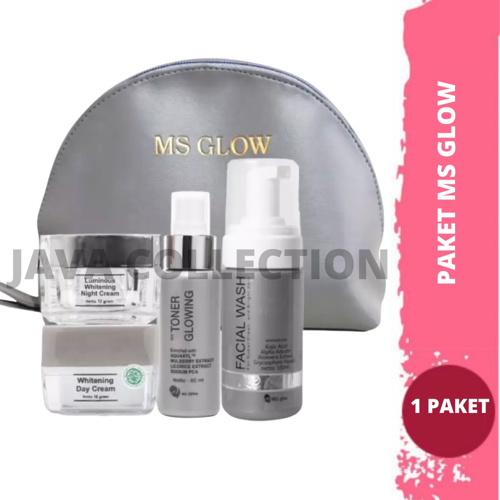 [Jawa Timur] Paket MS GLOW Whitening Series / Acne Series / Luminous Series / Ultimate Series