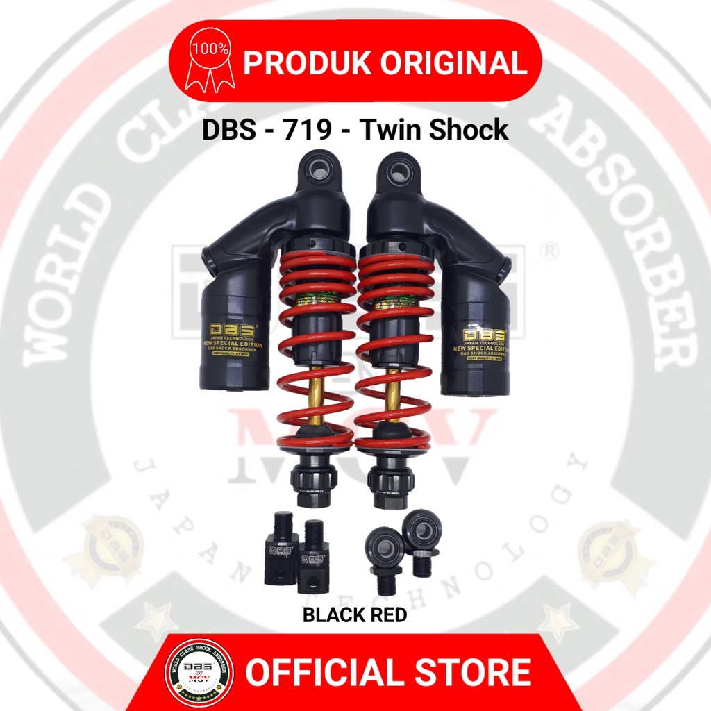 [ BISA COD ] Shock Tabung DBS 719 VON SERIES YAMAHA AEROX 155 NOUVO Z